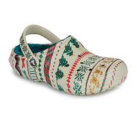 Crocs Zuecos Classic Lined Fair Isle Clog in Beige 37 / 38