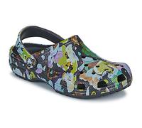 Crocs Zuecos Classic Painted Floral Clog in Multicolor 37 / 38