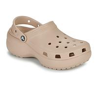 Crocs Zuecos Classic Platform Clog W in Beige 42 / 43