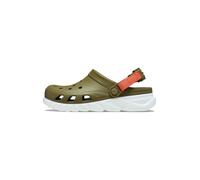 Crocs Zuecos 'Duet Max' verde / naranja / blanco 37,5 verde / naranja / blanco