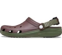 Zuecos Crocs Classic Turbo Unisex, café, 37/38 EU