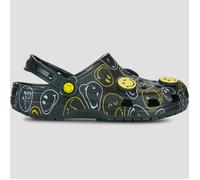 Crocs Zuecos Smiley Classic Clog in Negro 48 / 49