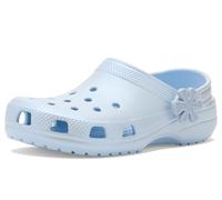 Crocs Zuecos unisex clásicos Pearl Shine (niño pequeño/niño grande), Cuarzo, 4 Big Kid