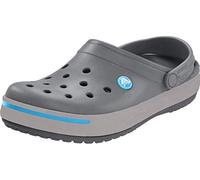 Crocs Zuecos Unisex Crocband II, Negro Charcoal Light Grey, 36/37 EU