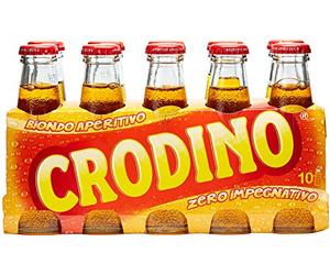Crodino Aperitivo Biondo - Pacco da 10 x 100 ml - Totale: 1 Litro