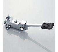 CRODY Interruptor de Pie de Presión de Agua Ajustable Engrosamiento de la Instalación Del Piso Pedal Del Grifo Grifo Taps Interruptor de la Válvula Del Pie, para Cuencas de Lavado de Baño en Hospitale