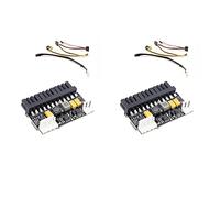 CROIRE 2X 150W 24Pin 12V DC Pico de Entrada 150P Salida Realan Mini ITX Pico PSU DC ATX Interruptor Fuente de Alimentación