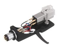 CROIRE Aguja de Cartucho con Cabezal Giratorio 4 Contactos de Clavija para Tocadiscos FonóGrafo GramóFono LP Aguja de Vinilo