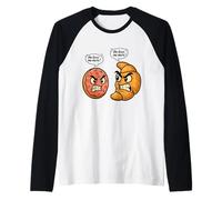 croissant divertido donas Chica Mujeres Hija Ella Me ama Más Camiseta Manga Raglan