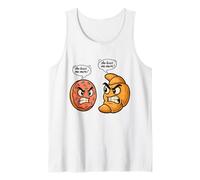 croissant divertido donas Chica Mujeres Hija Ella Me ama Más Camiseta sin Mangas