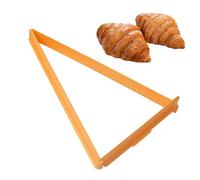 Croissantschneider - 14,5x22,5x2,2 cm ABS-Material, 38 g Gewicht, Wiederverwendbar und Robust, Ideal für Teig, Fondant, Kekse, Brownies und Kuchen, Leicht zu reinigen | Vielseitiges Backwerkzeug für P