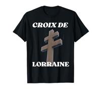 Croix De Lorraine Gaulle Résistance française Colombey Camiseta