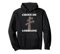 Croix De Lorraine Gaulle Résistance française Colombey Sudadera con Capucha