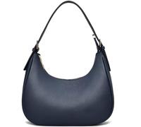 CROJUYI Pequeños bolsos de hombro de media luna para mujer, estilo retro, clásico, bolso de mano y bolso de mano, bonitos bolsos cruzados, Azul oscuro, Small