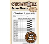 Crokinole Score Sheets: A Scorebook with 120 pages for Keeping Track of Every Game Night | 6 x 9 inches