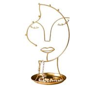 CROKZ Decoración de Figuras abstractas de Metal/Estatua Coleccionable, Estante de Almacenamiento de Joyas/decoración del hogar, Regalo de 12,2 Pulgadas for novia/967/745