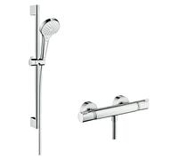 Croma Select S Set de ducha (Distancia entre orificios: 62,5 cm, Cromo)