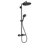 Croma Select S Sistema de ducha (Caudal de agua: 15 l/min, Número de tipos de chorro: 3 ud., Negro)