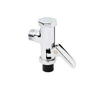 Cromo automático válvula de descarga 3/4 "WC manual retraso urinario Shutt Off Botón a-sp
