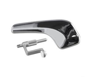 Cromo Interior Manija Puerta izquierda delante para Opel Corsa D MK3 2006-2016, ABS plástico OE 13297813, lado del conductor interior Tirador