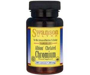 Cromo quelado Albion, 200mcg - 180 cápsulas