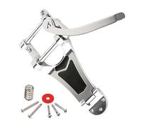 Cromo trémolo vibrato cordal puente piezas de guitarra eléctrica cuerpo hueco para guitarra LP instrumentos musicales herramientas plata