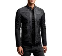 Crone Epic Cleane Basic - Chaqueta de piel para hombre en muchas variantes y colores, L
