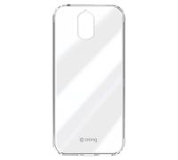 Crong Carcasa de cristal para Nokia 3.1 Funda delgada flexible, Transparente