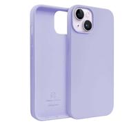 Crong, Funda de silicona líquida para iPhone 14 Plus Antigolpes Flexible