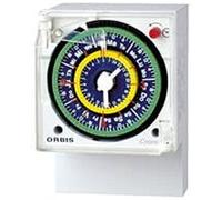 CRONO QRDD 24 V. INTERRUPTOR HORARIO ANALOGICO CON RESERVA DIA/DIA 2x16(4) A