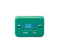 Cronógrafo multipropósito con temporizador de motor, resistente al agua IP68, apto para lanchas motoras, cortadoras de césped y equipos de construcción (verde)