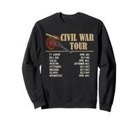 Cronología de la Gira de Batalla de la Guerra Civil Fechas de la campaña histórica EE. UU Sudadera
