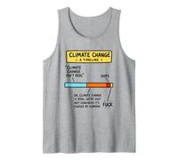 Cronología del Cambio climático Ciencias ambientales Sátira Humor Camiseta sin Mangas