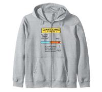 Cronología del Cambio climático Ciencias ambientales Sátira Humor Sudadera con Capucha