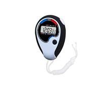Cronómetro, cronómetro Digital cronómetro，Electronic Deportes de Mano LCD cronógrafo，Ideal para Entrenadores Deportivos Entrenadores de Fitness y árbitros (Negro)