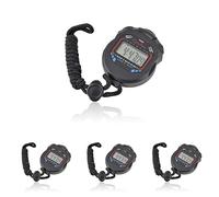 Cronómetro Digital multifunción de Cuarzo, Deportivo, Parcial, Total para Correr, Gimnasio (Paquete de 4)