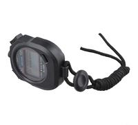 Cronómetro electrónico multimodo con funciones de hora, fecha y alarma para uso manual en deportes, fitness y entrenamiento de estudiantes (D)