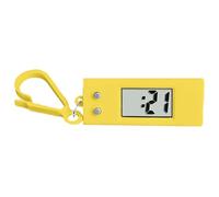 Cronómetro llavero - Reloj de bolsillo para enfermera llavero 5,2x2cm, amplia aplicación | Relojes llaveros de ABS con facilidad, relojes de bolsillo digitales para niños Mochila con cordón, amarillo