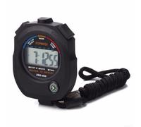 Cronómetro multifunción de precisión de 1/100 segundos, temporizador digital simple para deportes de entrenamiento al aire libre