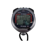Cronómetros, PC100B Cronómetro deportivo for entrenamiento atlético con temporizador de carrera 3 filas y 100 canales