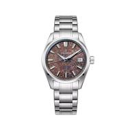 Cronos - Relojes de lujo de 36 mm para hombre - Movimiento automático 9015 L6049 Reloj de buceo luminoso con cristal de zafiro AR 10 bares, resistente al agua, acero inoxidable 316L, Marrón
