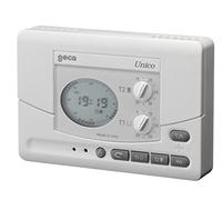 Cronotermostato de pared y Semi Integrado único blanco - GECA 33502108