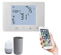 Cronotermostato digital wi-fi de pared o cassette 503 compatible con Amazon Alexa Echo, 3A 220V iOS Android crono termostato programable para caldera de gas de pared Tuya Smart Life