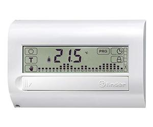 Cronotermostato Touch Basic de pared blanco Tipo 1C7190030007 - Serie 1T Finder