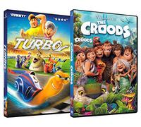 Croods & Turbo DVD Bundle