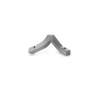 Normann Copenhagen Candelabro Crooked 2 Gris cálido