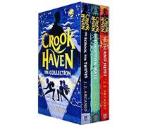 Crookhaven the Collection 3 Books Set By J J Arcanjo(The Island Heist, The School for Thieves & The Forgotten Maze)