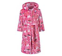 CROOUTN Albornoces Niña Niño Pijamas y Batas Infantil Textiles de Baño Muchacha Albornoz con Capucha Batas Regalos Suave Ropa de Dormir Rosa Unicornio 4-5 Años