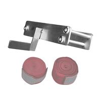 Croovepi Rodillo de boxeo para vendaje de muñeca de acero inoxidable, herramienta organizadora de envoltura resistente para artes marciales, Muay Thai, hogar, oficina, preparación de lucha, boxeadores