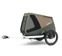 CROOZER Remolque de bicicleta para perros Dog Enna Moss green